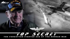 朝鮮戦争で単機で7機のソ連軍機と交戦、4機を撃墜したパイロットに海軍十字章が授与