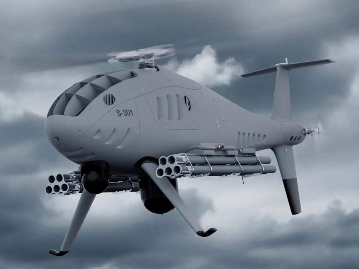 シーベル社、武装型無人ヘリCAMCOPTER S-101とS-301を発表