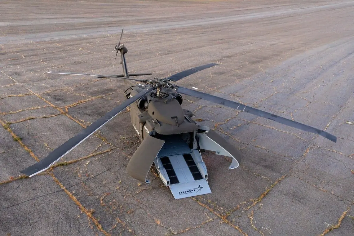 UH-60ブラックホークを無人機化したS-70UAS U-Hawk