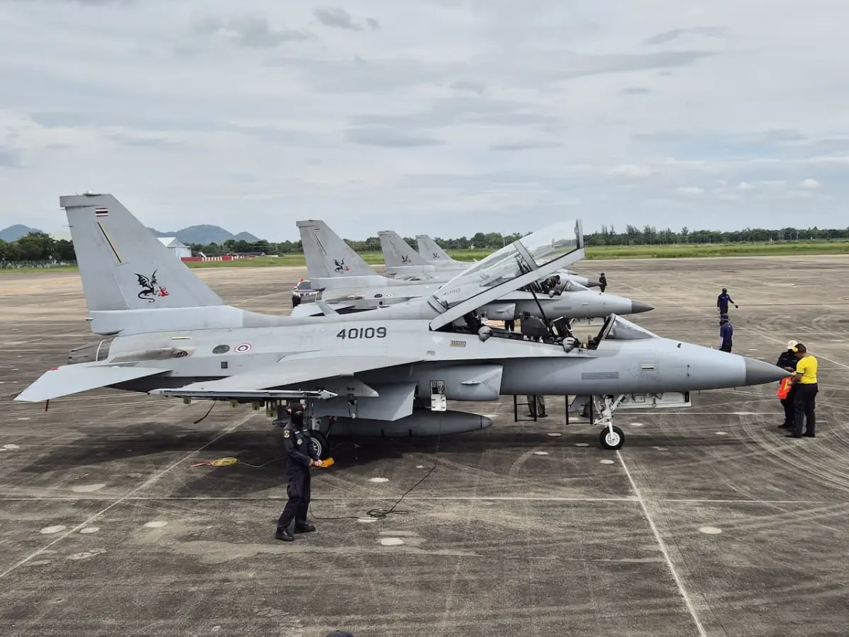 練習機が空爆任務に投入 タイ空軍、韓国製T-50を初の実戦使用か